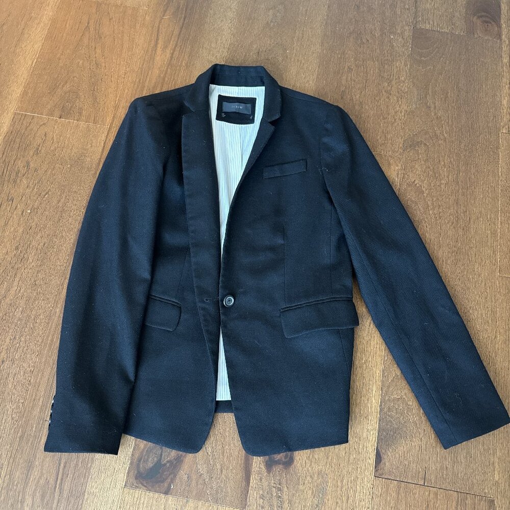 J crew black blazer elegant